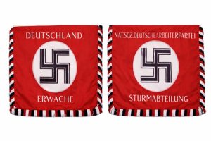 WW2 German NSDAP Sturmabteilung (SA) propaganda banner