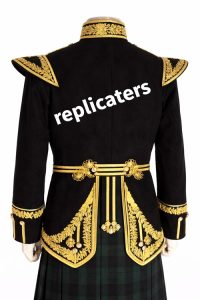 Military or court version of gold embroidered doublet