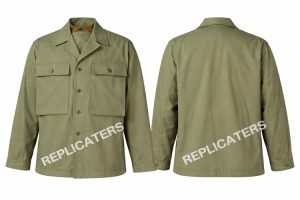 GI HBT Fatigue Jacket 2nd Pattern WWII-100% cotton twill – WW2 US Army