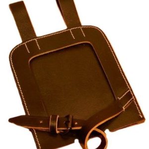 Entrenching Tool Cover – Brown Leather (Early Pattern) WW2 German army