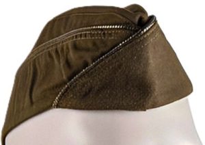 WWII U.S. Women’s Army Corps (WAC) Garrison Cap in OD