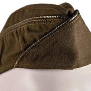 WWII U.S. Women’s Army Corps (WAC) Garrison Cap in OD