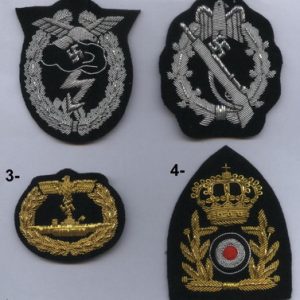 WWII German Awards & Naval Insignia Collection – Combined Set