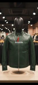 Classic Cow Softy Leather Jacket with Stand Collar & Dual Chest Pockets – Available in 6 Colors