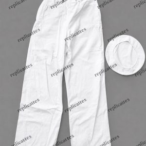 WW2 German Kriegsmaine (Navy) Trouser and cap cover (summer weight/white)