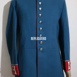 WW1 German Army Prussian Blue Tunic & Trousers + Cap